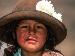 0008 Mädchen, Chinchero