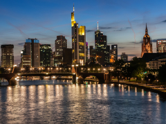 Frankfurt bei Nacht