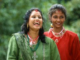 Picknick-Einladung am Dakshinkali-Tempel